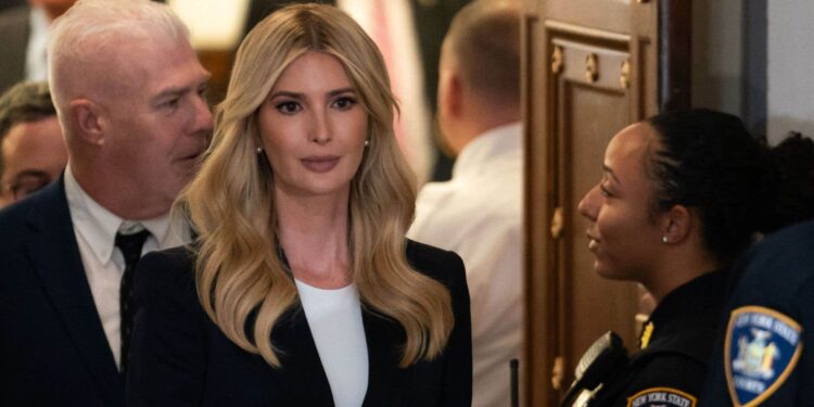 At Donald Trump’s civil trial for fraud, his daughter Ivanka distances herself