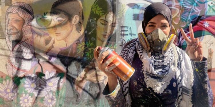 How Palestinians use art as a form of resistance against Israel |  Israelo-Palestinian conflict