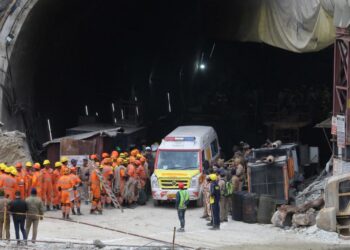 India: first workers pulled out of collapsed tunnel (media)