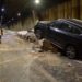 Motorway tunnel wall collapses in Italy