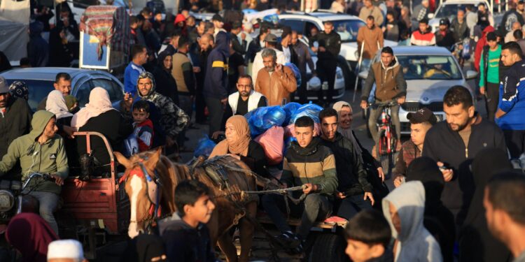 Palestinians return to their destroyed homes in Gaza as truce between Israel and Hamas begins |  Israeli-Palestinian conflict News