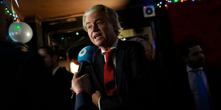 Political earthquake in the Netherlands: Geert Wilders’ far right wins the legislative elections