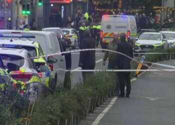 Scenes of chaos in Dublin after knife attack leaves five injured