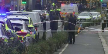 Scenes of chaos in Dublin after knife attack leaves five injured