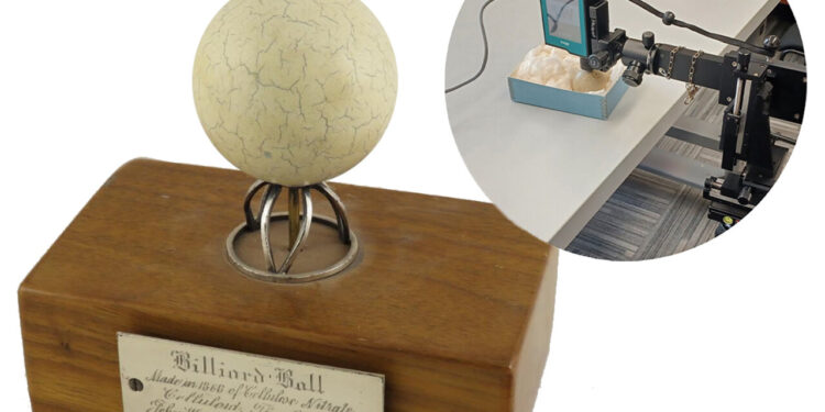 The first successful substitutes for ivory billiard balls were made with celluloid reinforced with ground cattle bones.