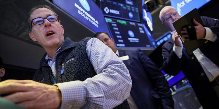 Wall Street under pressure.  Nvidia feverishly awaited