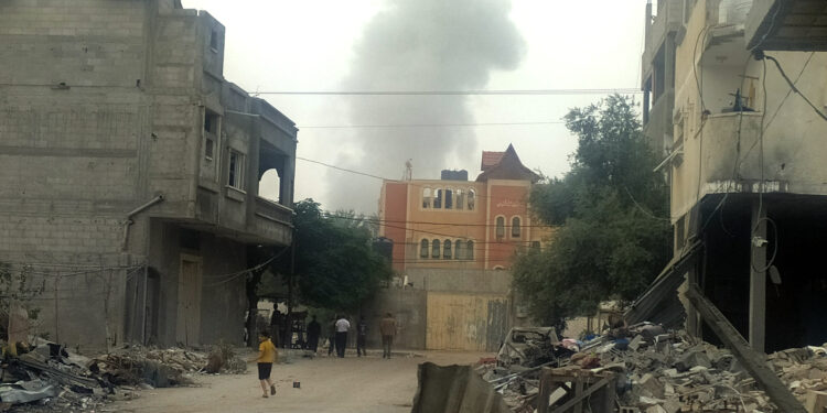 A French diplomat died as a result of an Israeli raid on Gaza