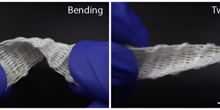 A sweater made from new airgel fibers is warmer than a down sweater