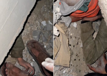 “Amana Talaani”… A Palestinian woman sends a distress call from under the rubble in Gaza