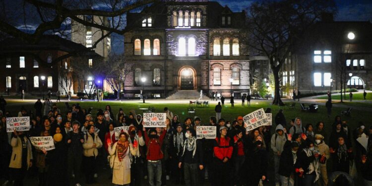American university administration ends a sit-in by students denouncing the Gaza war News