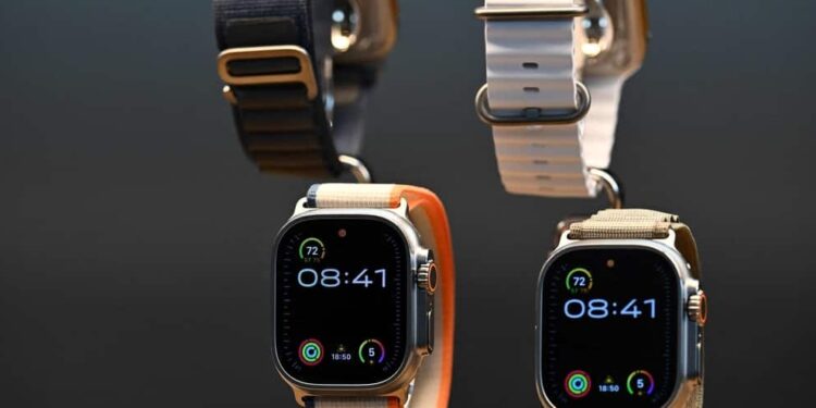 Apple suspends the sale of models of its watch in the United States