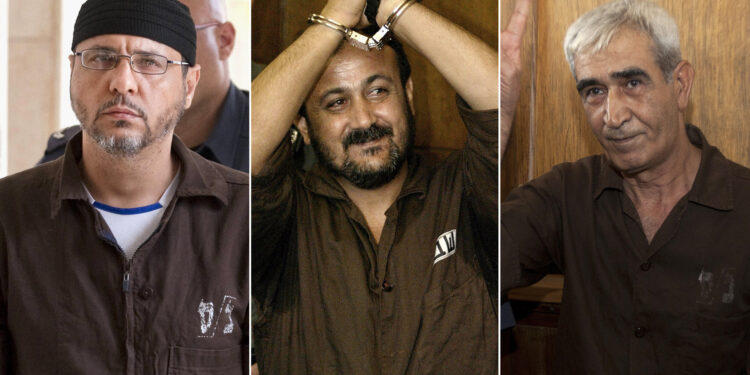 Israeli media: Hamas insists on releasing 3, including Marwan Barghouti