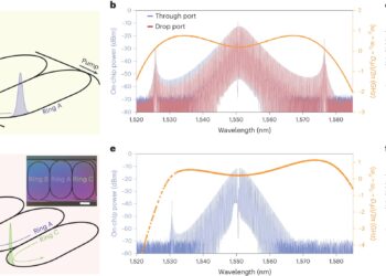 Joint “racetracks” make new optical device possible