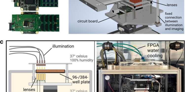 Multi-lens array microscope and AI enable faster analysis of immune cell migration