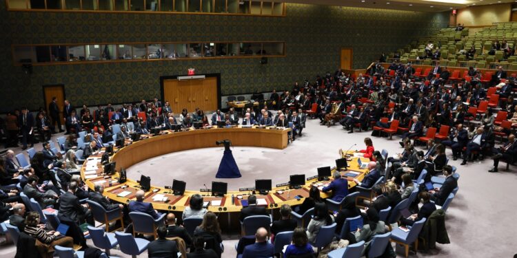 Postponing a Security Council vote on a draft resolution on Gaza