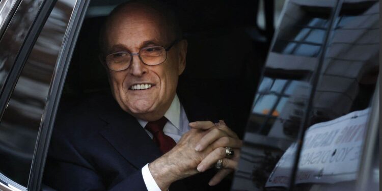 Rudy Giuliani, Trump’s ex-lawyer, files for bankruptcy