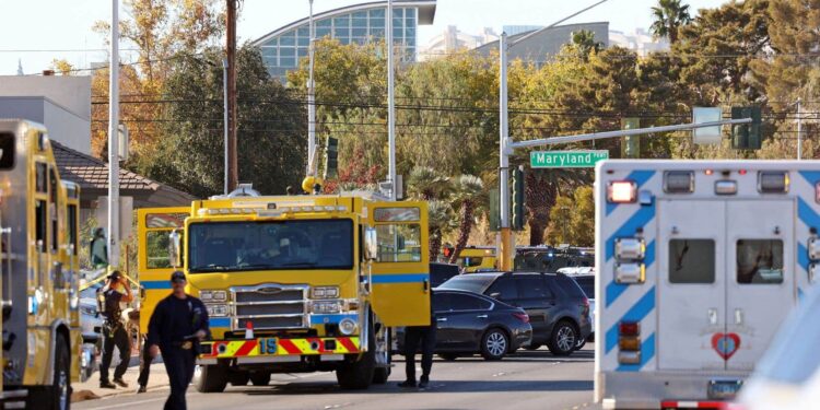 Shooter kills at least three people on Las Vegas college campus