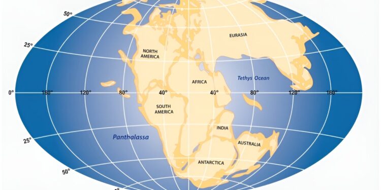 Study sheds light on how US east coast was formed as supercontinent Pangea broke up