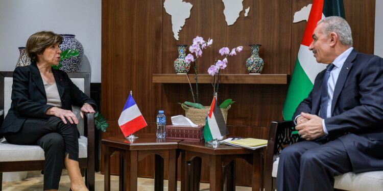 The French Foreign Minister condemns the violence of Israeli settlers in the West Bank