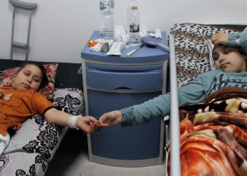 The Gaza war separated families.. families lost their children and children searching for their fathers and mothers