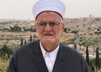 The Israeli police arrests Sheikh Ikrimah Sabri  Jerusalem