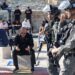 The occupation prevents worshipers from entering Al-Aqsa and wounds two young men in Jenin