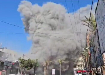 Violent Israeli bombardment targets a residential tower in the vicinity of Jabalia camp  Programs
