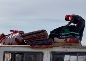 Watch… displacement follows displacement, and winter exacerbates the suffering