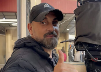 Watch…the moment the equipment was handed over to the martyr Al Jazeera photographer Samer Abu Daqqa |  News