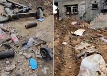 150 bodies were stolen. Occupation forces exhume 1,100 graves in Gaza