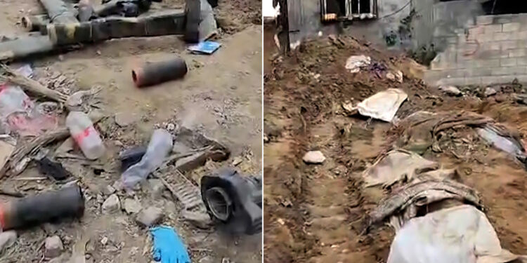 150 bodies were stolen. Occupation forces exhume 1,100 graves in Gaza