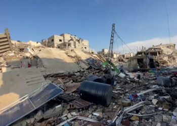 “A disaster area”… massive destruction in the Tawam and 17 areas, northwest of Gaza