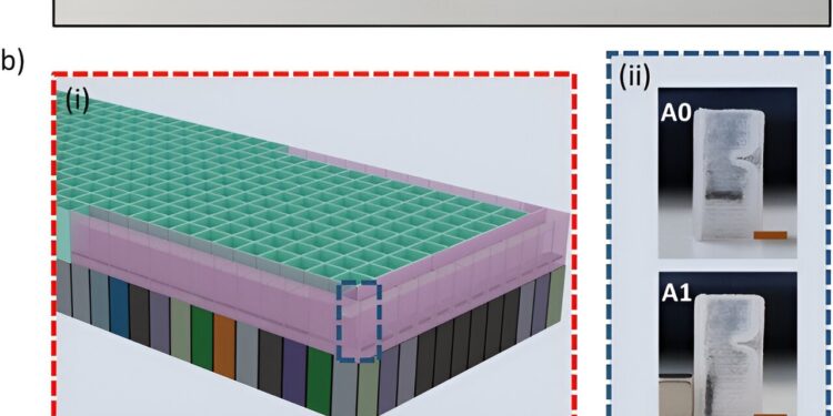A magnetically actuated acoustic metamaterial