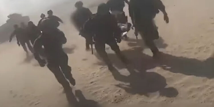 An Israeli sergeant died of a heart attack after his soldiers were killed