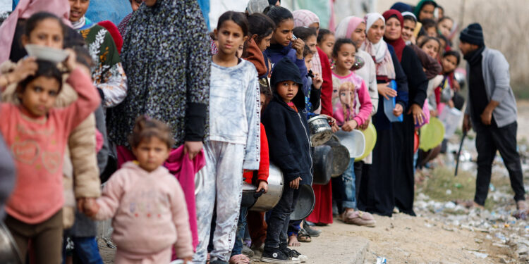 Dropping aid by air…the last solution to relief the starving people in Gaza