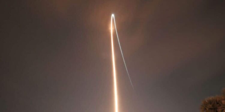 Failure of the first moon landing mission of an American company