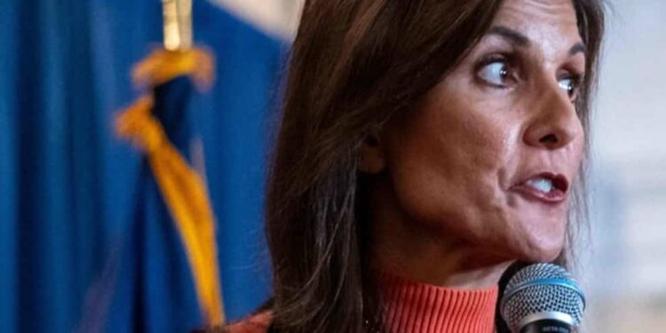 In New Hampshire, Nikki Haley goes all out against Trump