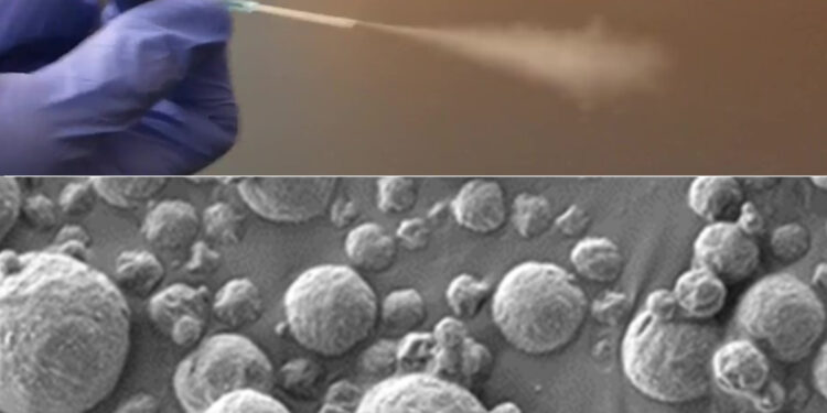 Inhalable sensors could enable early detection of lung cancer