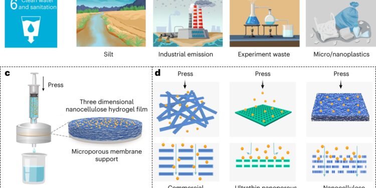 Injectable water filtration system could improve access to drinking water