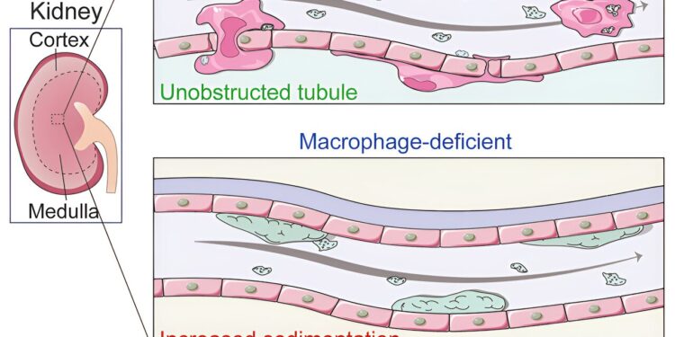 Kidney Macrophages Observed Playing Crucial Role in Preventing Kidney Stones