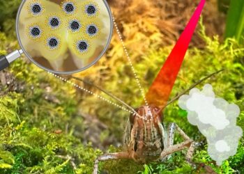 Locusts’ sense of smell enhanced with custom-made nanoparticles