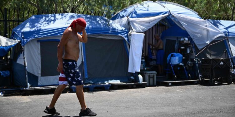 Record number of homeless on US streets