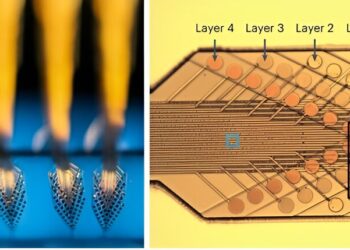Researchers develop implantable device capable of recording a collection of individual neurons for months