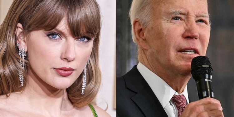 Taylor Swift to save Joe Biden in 2024