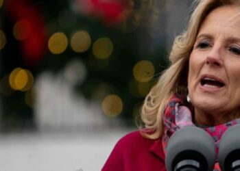 The first lady defends Hunter Biden