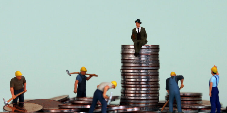 The wealth of the 5 richest men has doubled and the poverty of 5 billion people has worsened