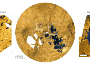 Titan’s ‘magic islands’ are likely honeycombed hydrocarbon icebergs, study finds