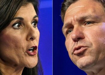 Two Republican rivals of Trump face-to-face just before the start of the primaries