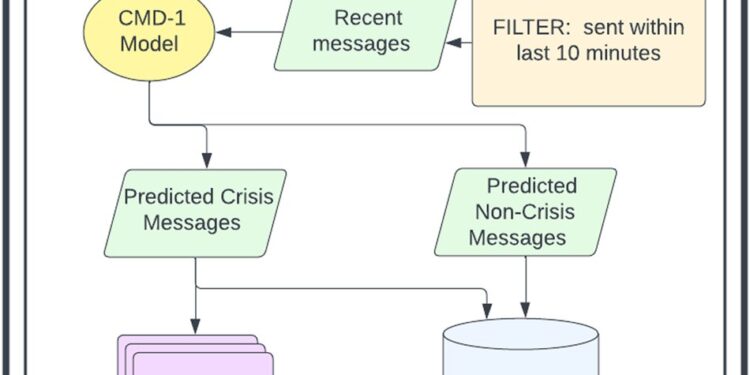 Using natural language processing to detect mental health crises