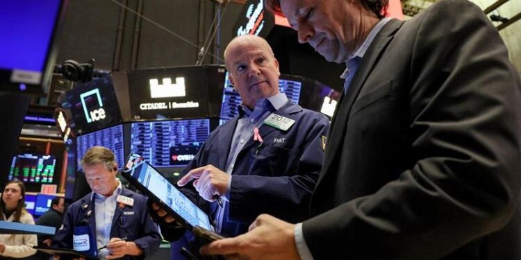 Wall Street weakens, weighed down by inflation